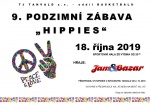 Podzinní zábava 2019 HIPPIES